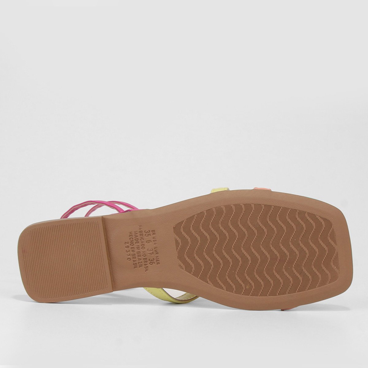 Rasteira Dakota Recorte Lateral Amarração - Tam: 38 - 5