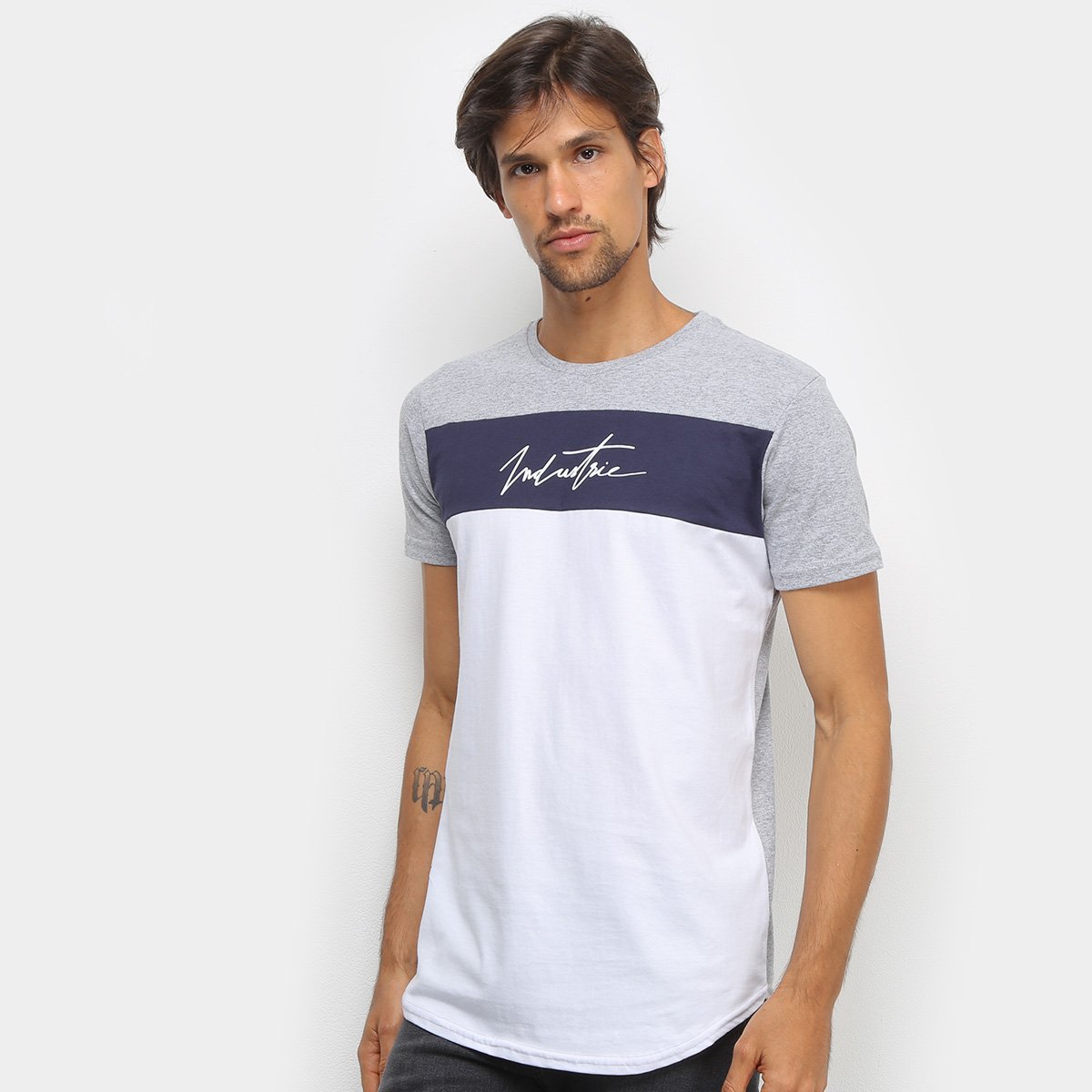 Camiseta Industrie Tricolor Masculina