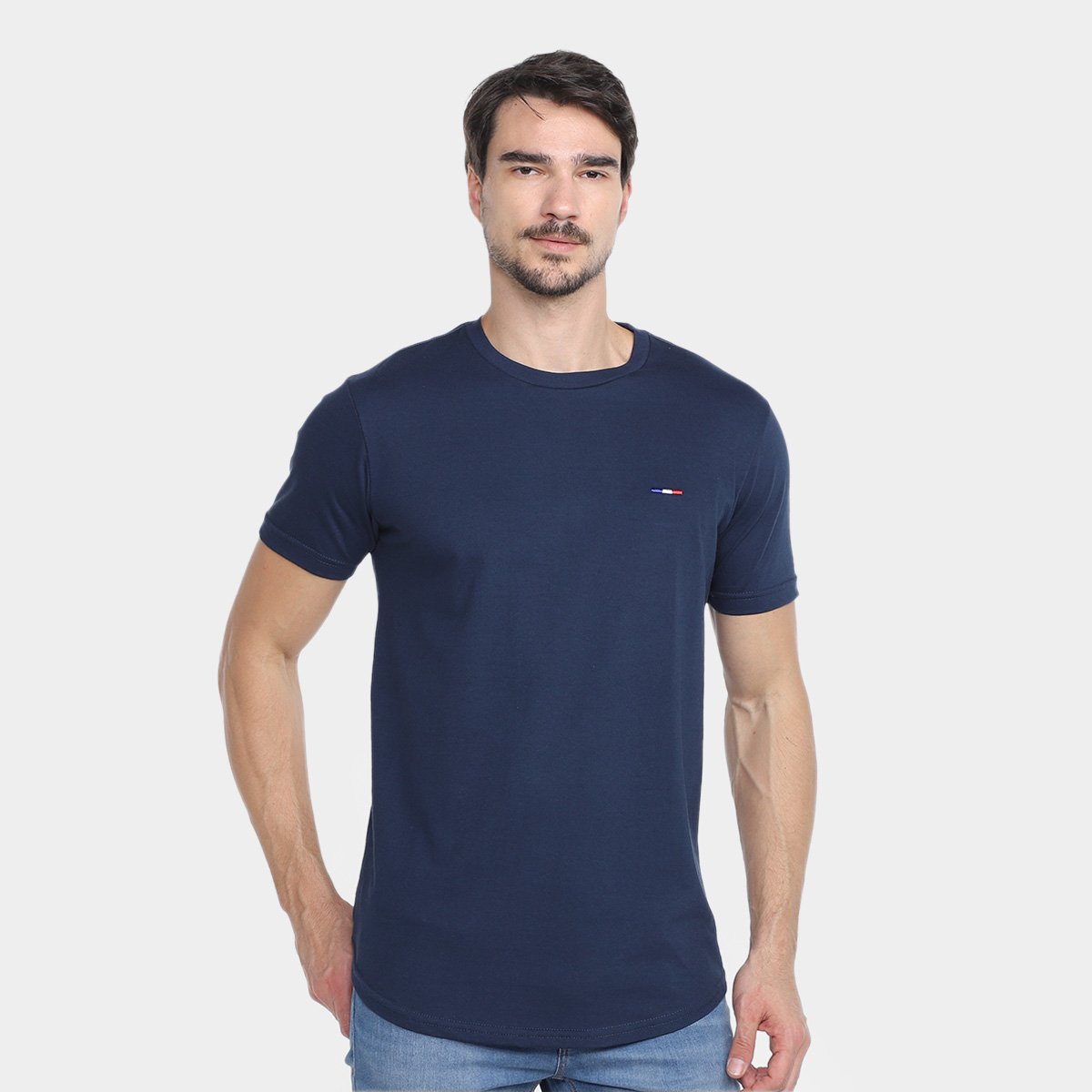 Kit Camiseta Industrie França Masculina - 2 Peças - Tam: P - 1