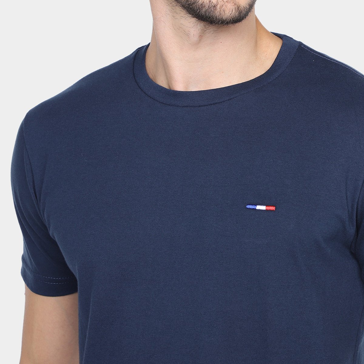 Kit Camiseta Industrie França Masculina - 2 Peças - Tam: P - 4