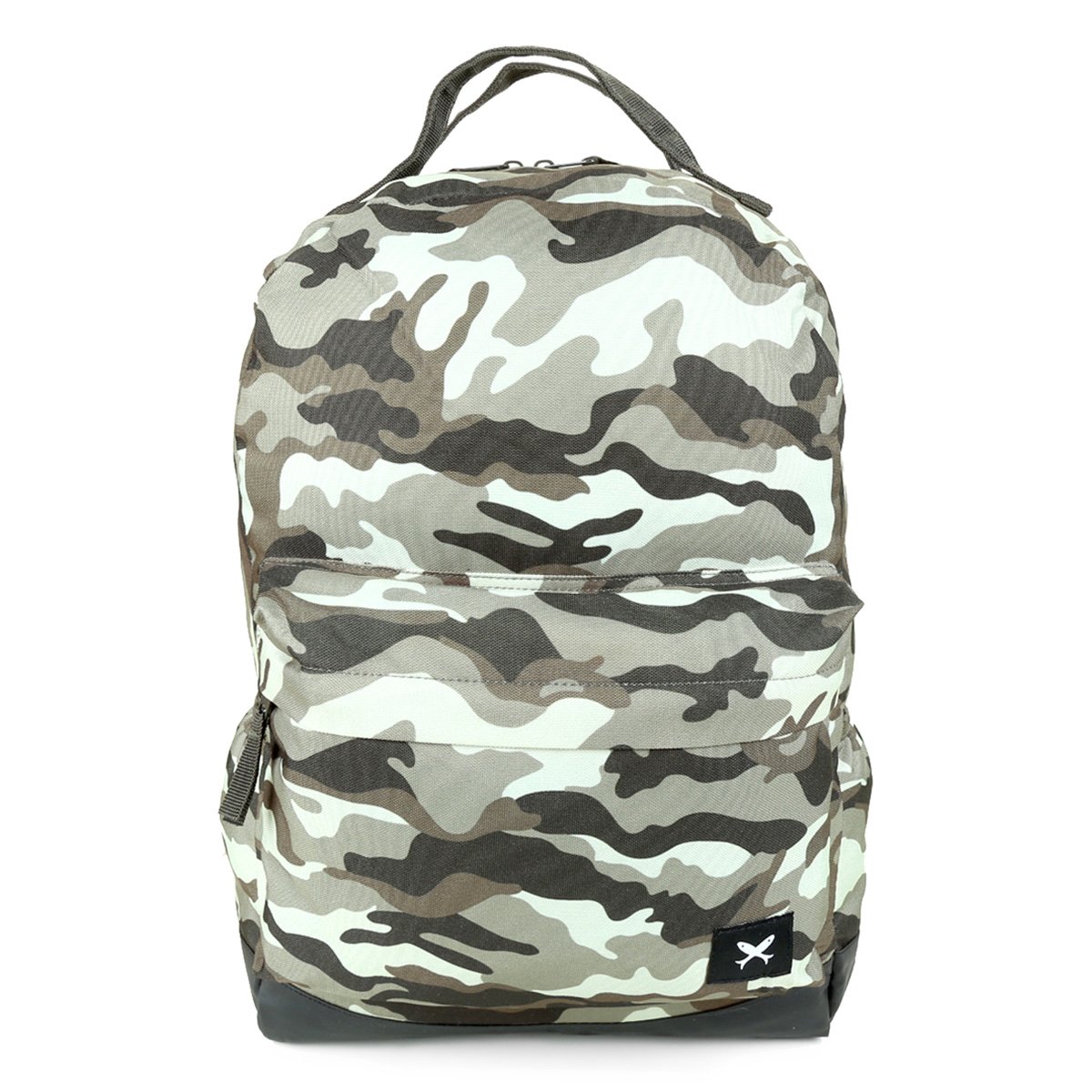 Mochila Hering Básica Camuflada Com Carregador USB