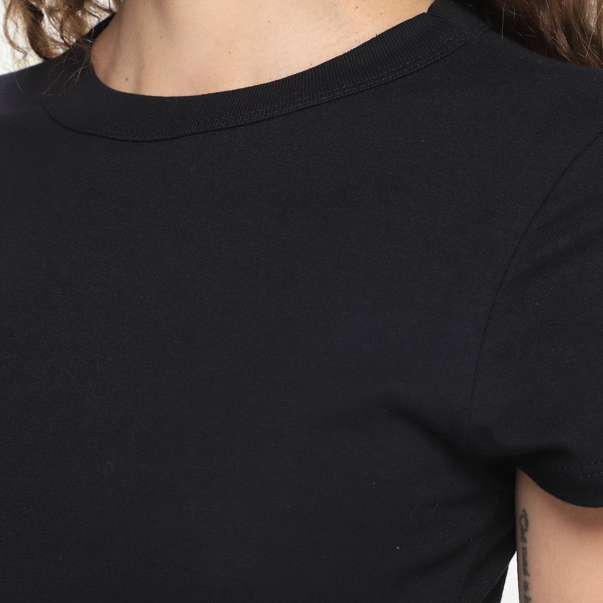 Kit Camiseta Hering C/ 5 Peças Feminina - Tam: P - 5