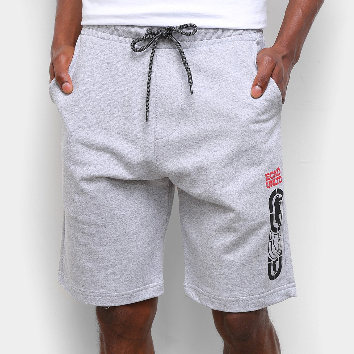 Bermuda Moletom Ecko Masculina