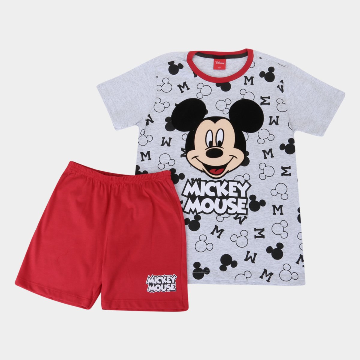 Pijama Infantil Evanilda Disney Mickey Masculino
