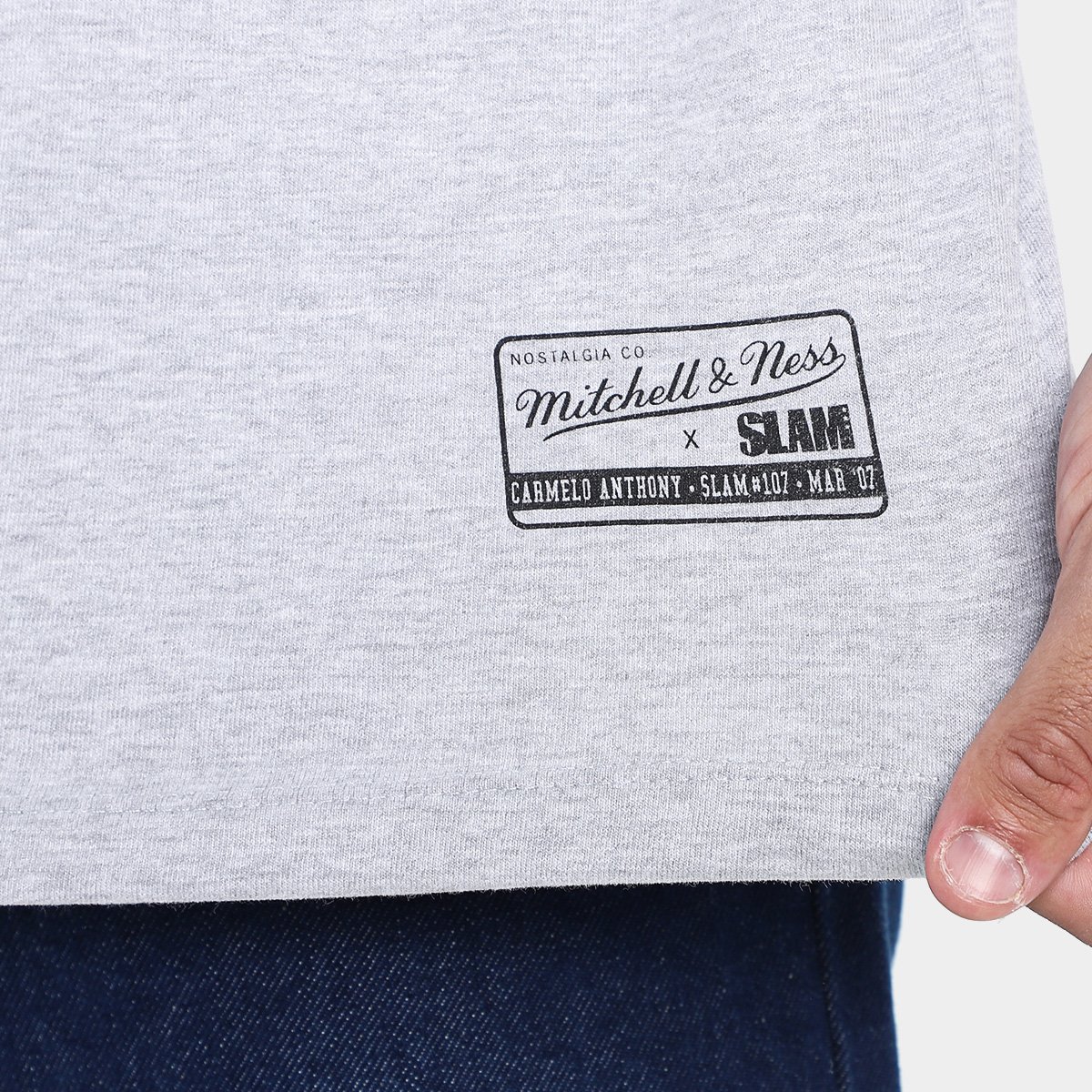 Camiseta Mitchell & Ness Denver Nuggets Slam Anthony Masculina - Tam: P - 3