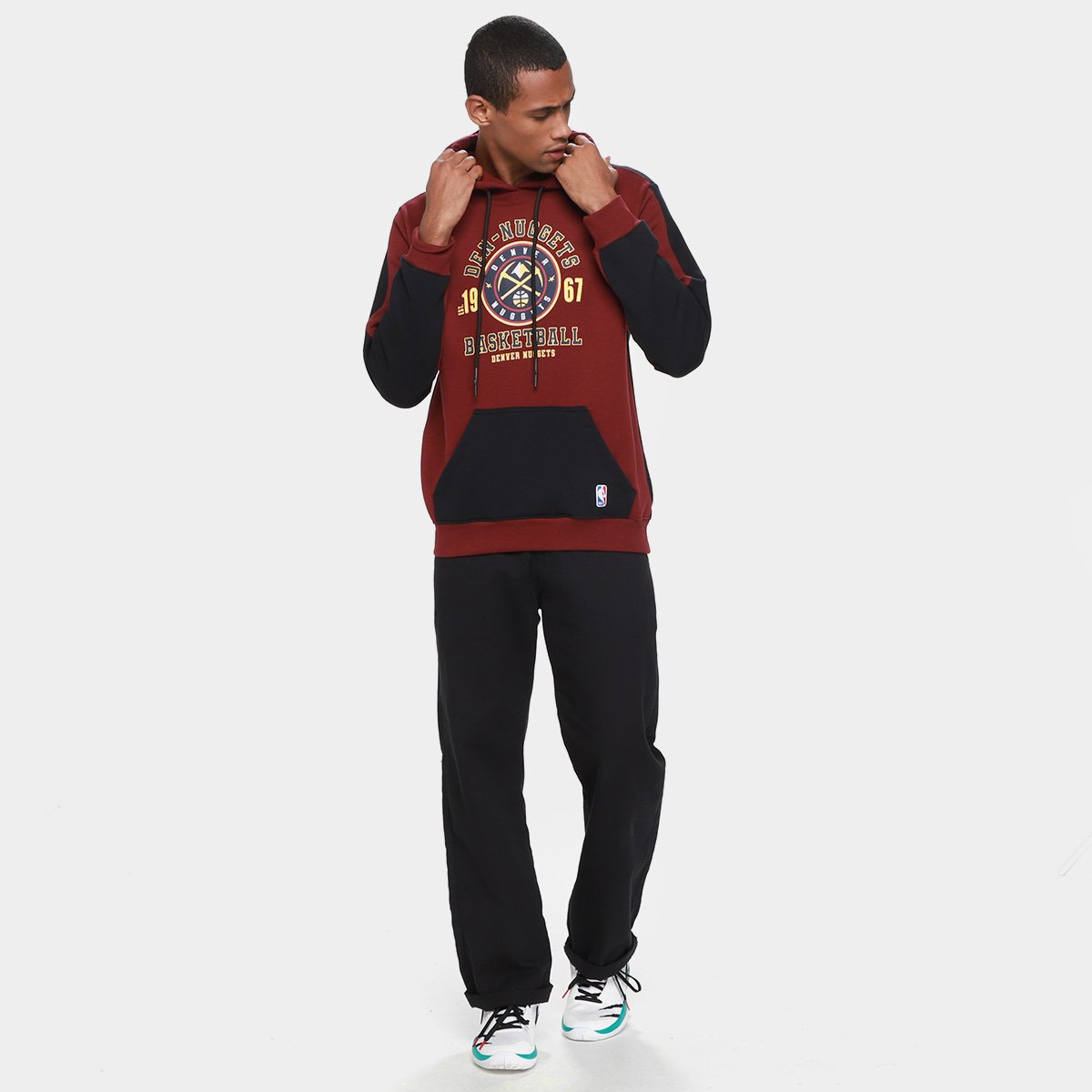 Moletom NBA Team Town Mitchell & Ness Masculino - Tam: P - 5