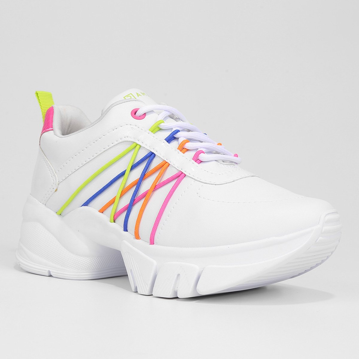 Tênis Ramarim Chunky Multicolorido Feminino - Tam: 38 - 2