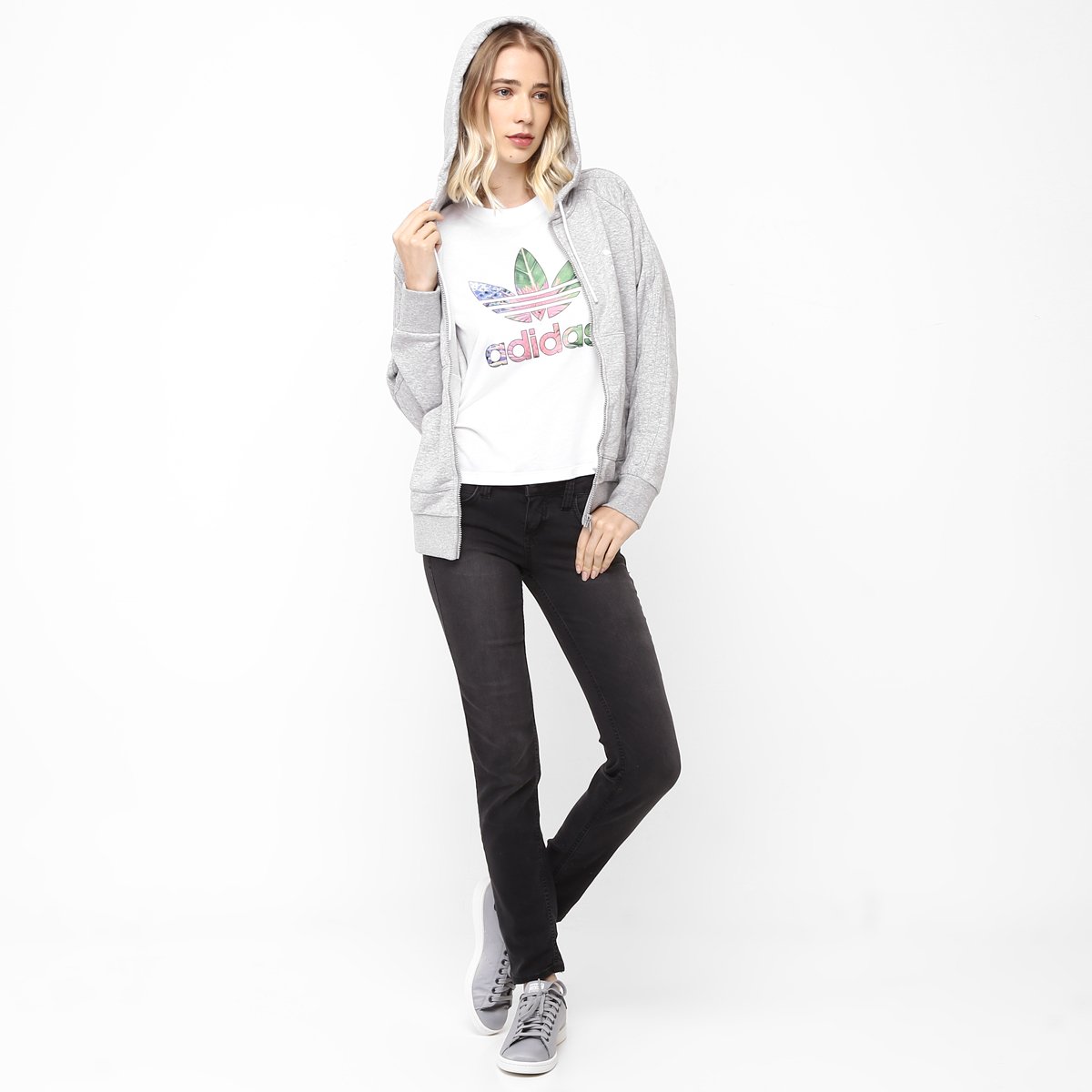 rita ora adidas moletom com capuz