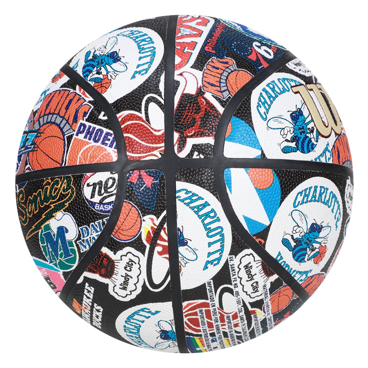 Bola Basquete Wilson NBA All Team Retro 7 - 2