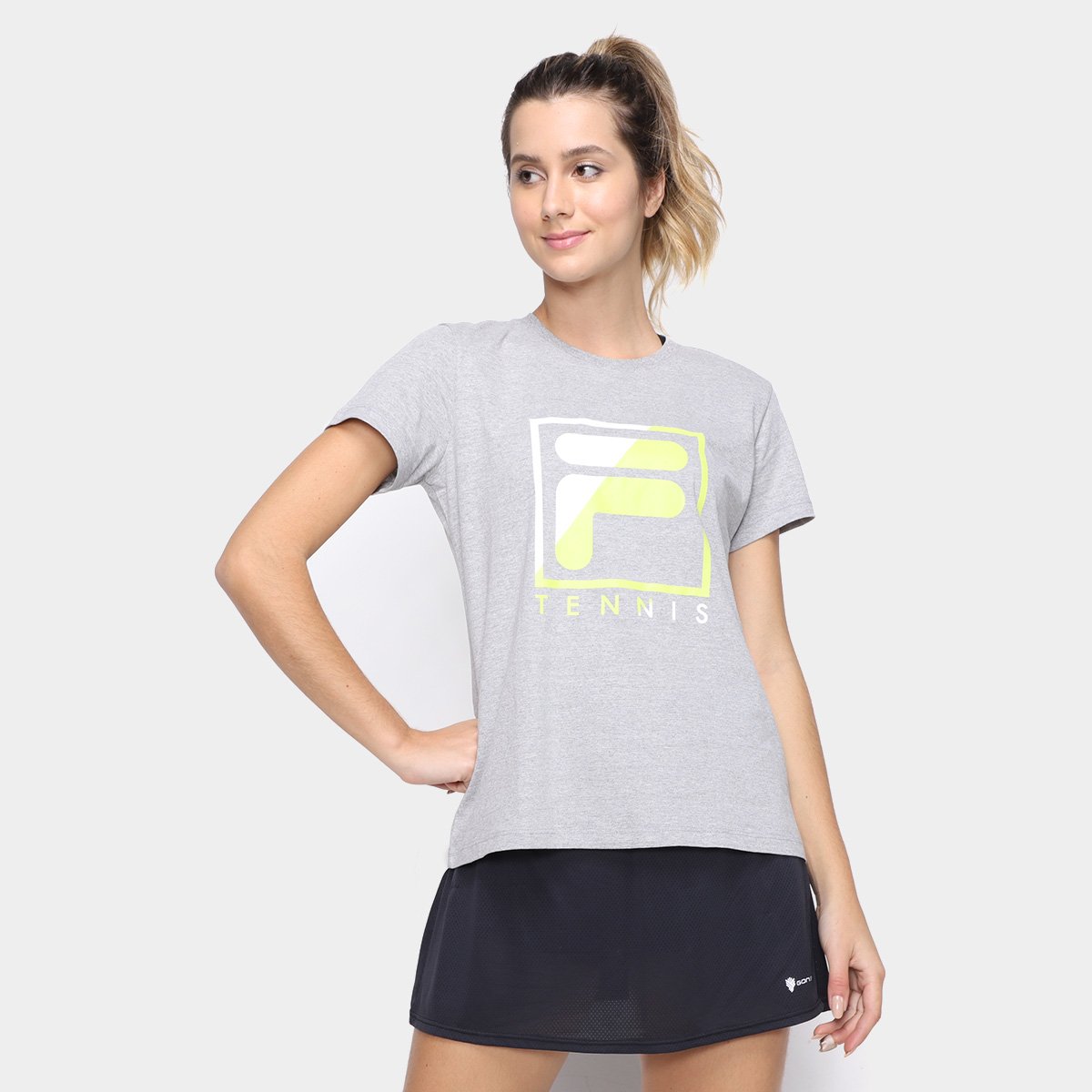 Camiseta Fila Soft Urban Acqua Feminina