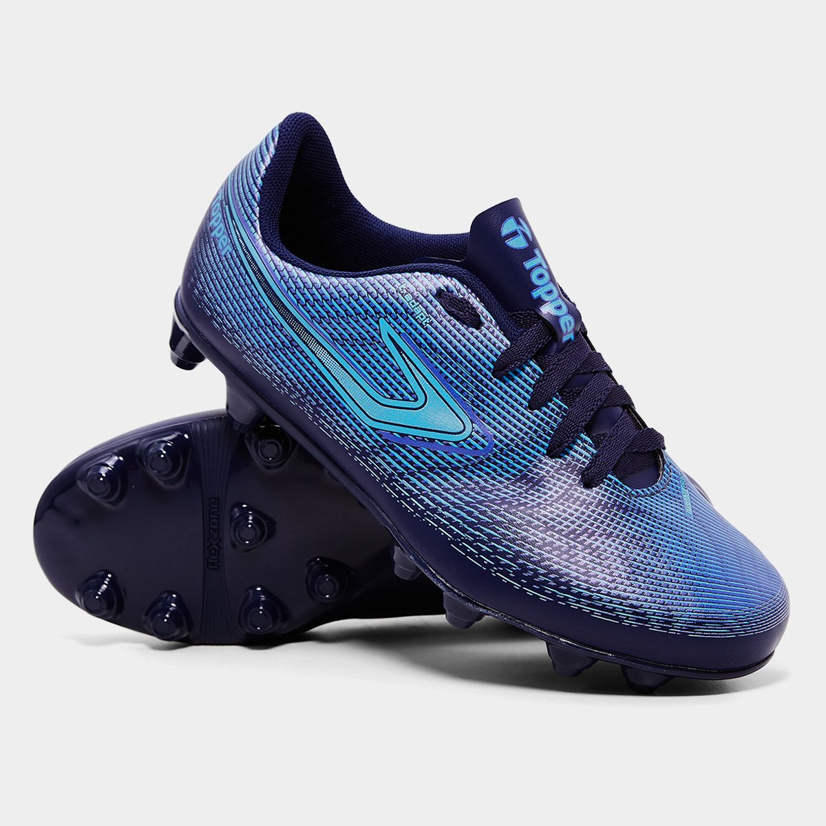 Chuteira Campo Topper Slick VI Masculina - Tam: 44 - 1