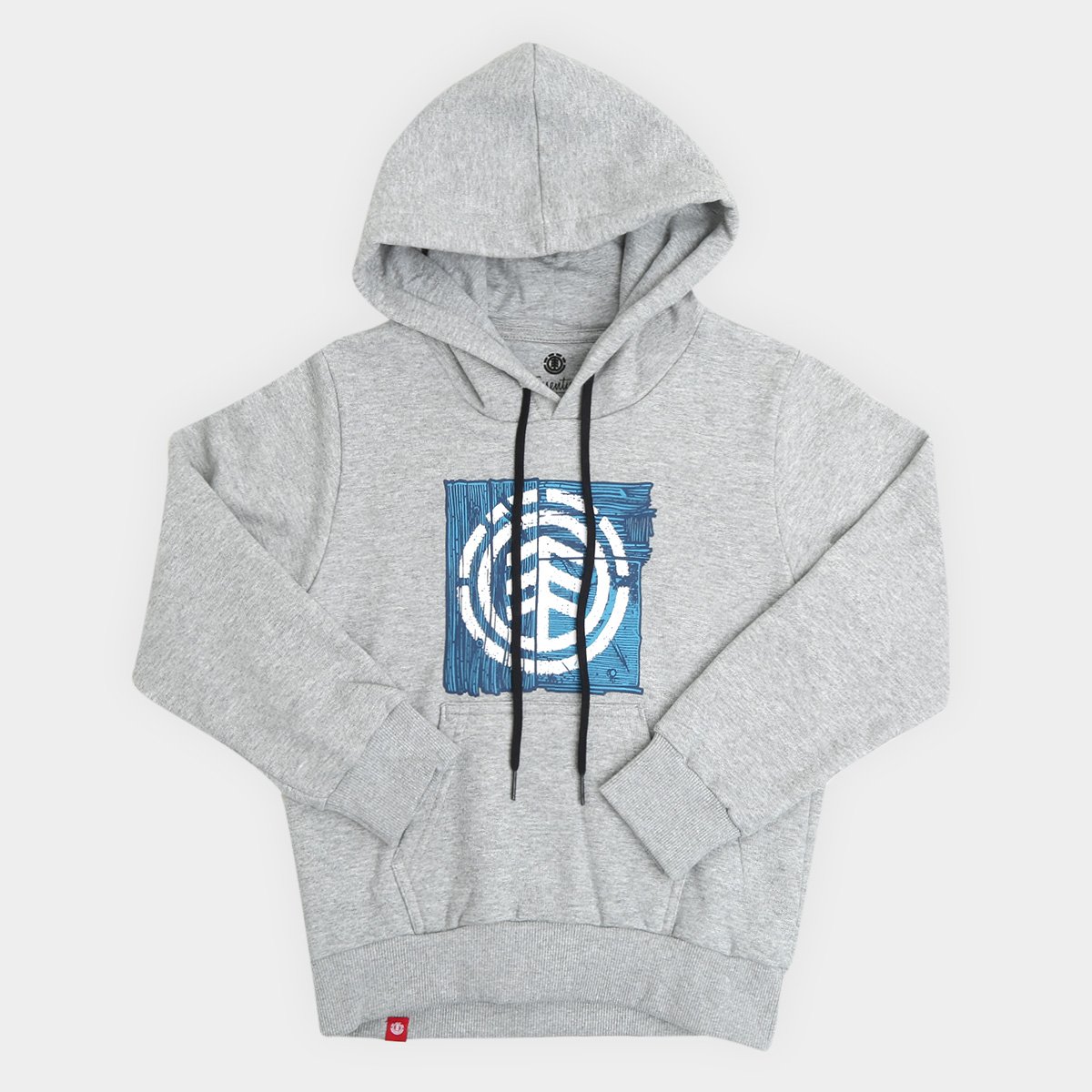 Moletom Juvenil Element Driftwood Canguru Masculino