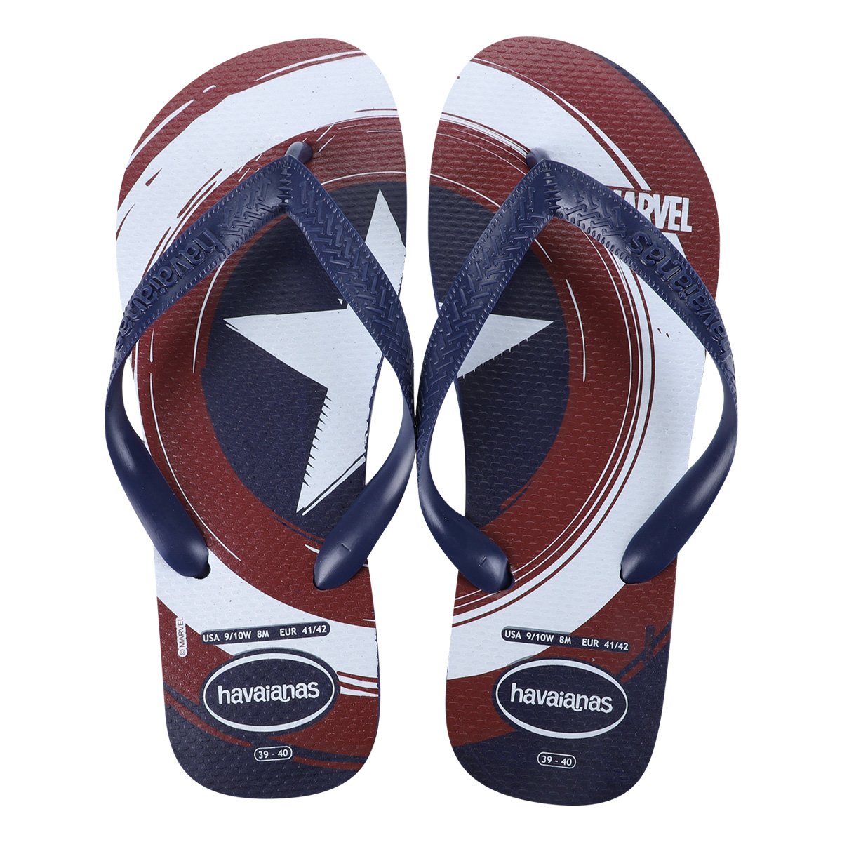 Sandália Havaianas Marvel Vingadores Masculina