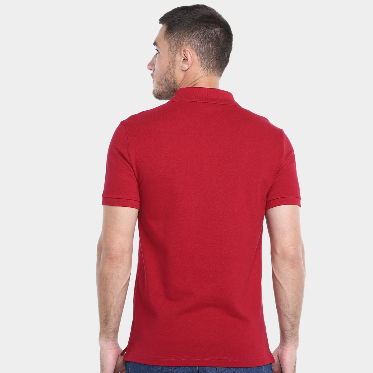 Camisa Polo Lacoste Slim Fit Piquet Masculina - Tam: M - 1