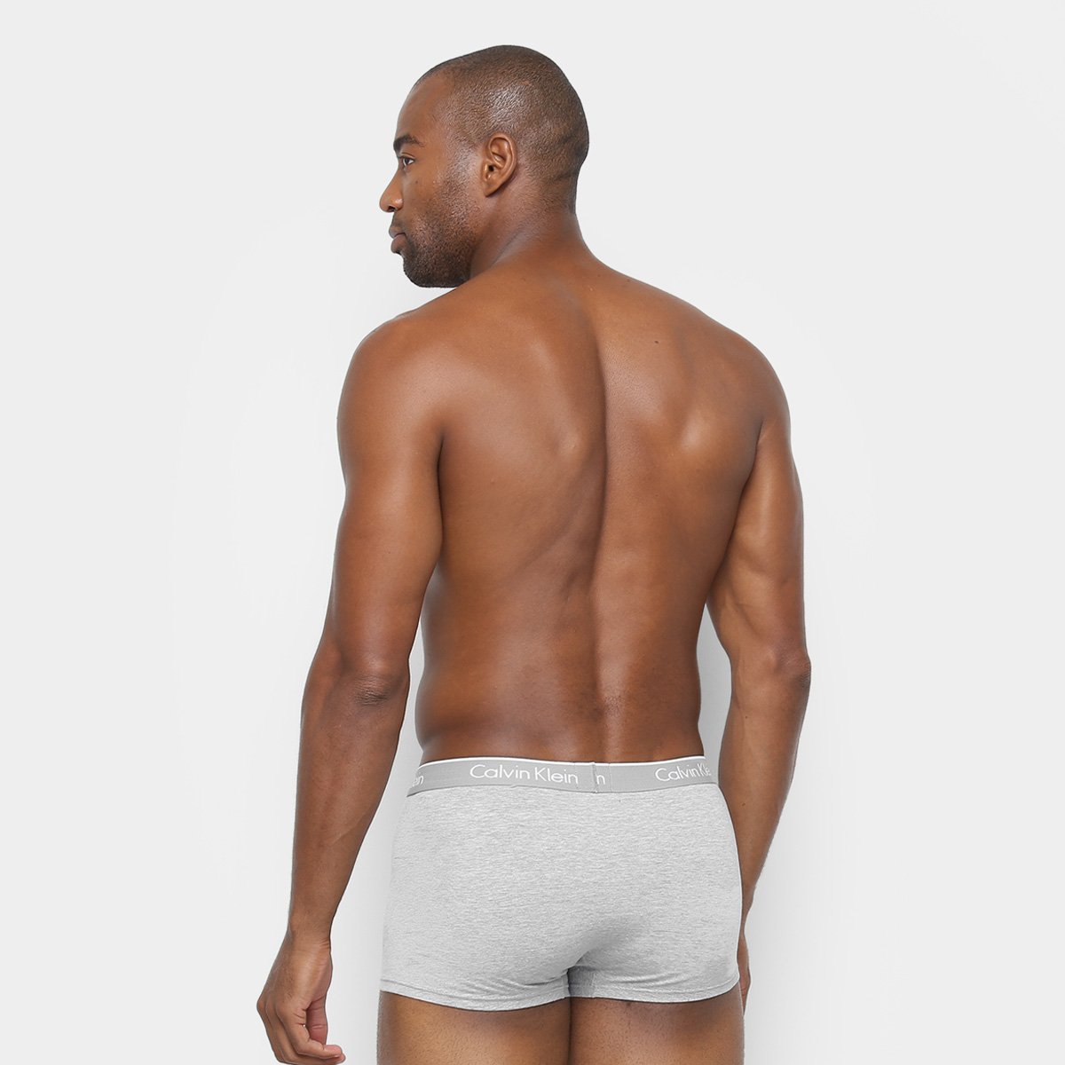 Kit Cueca Boxer Calvin Klein Cotton 2 Peças - Tam: P - 2
