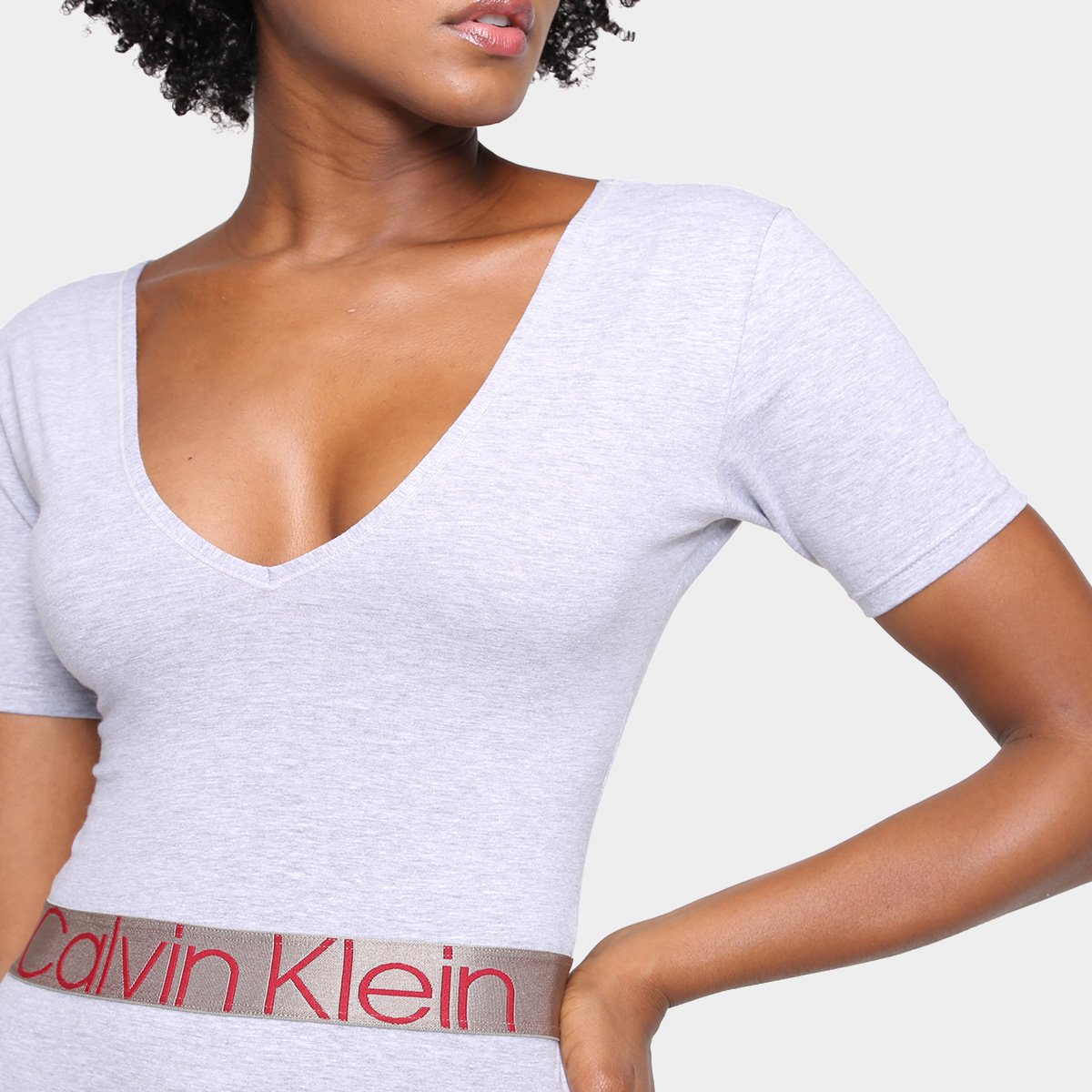 Body Calvin Klein Icon Cotton Feminino - Tam: P - 3