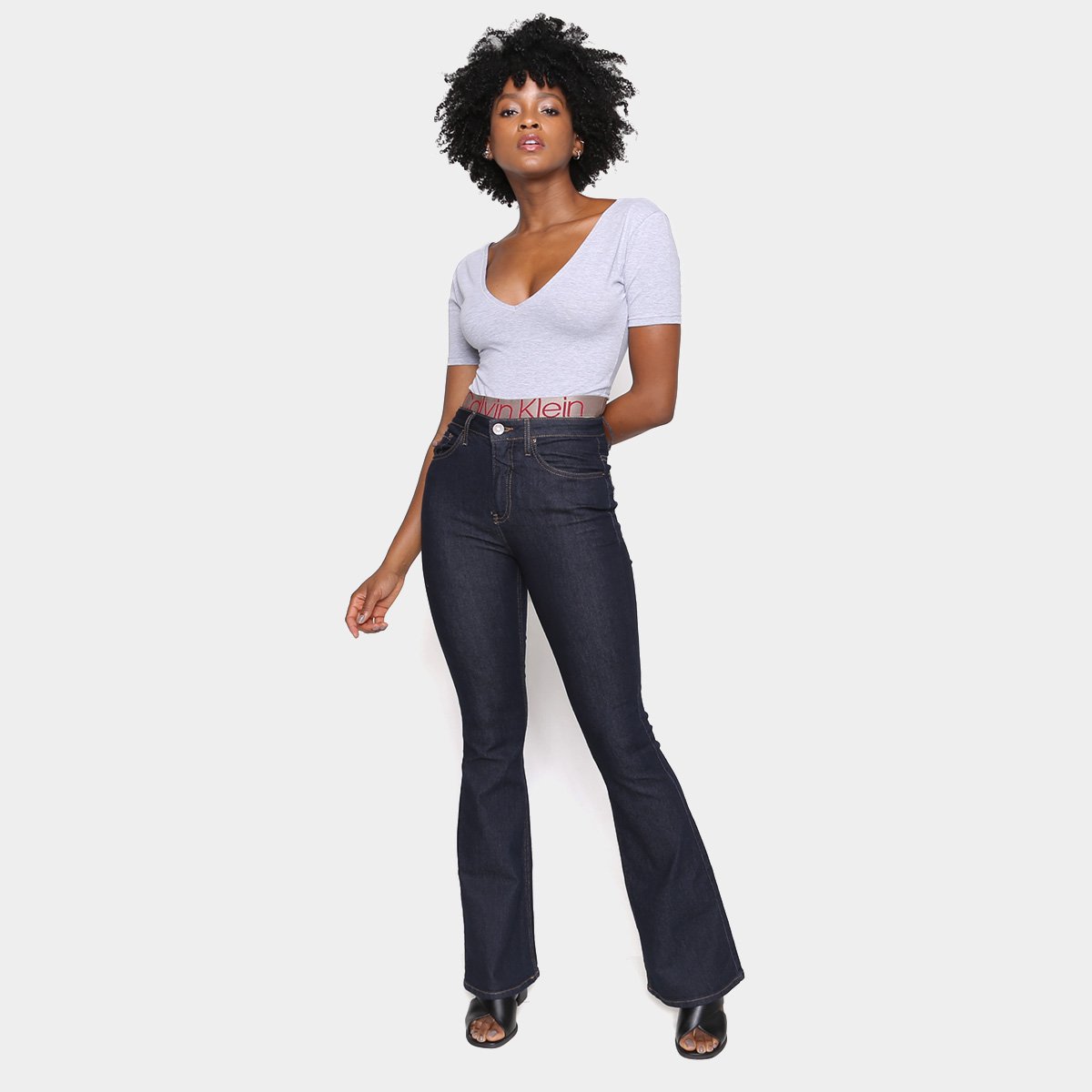 Body Calvin Klein Icon Cotton Feminino - Tam: P - 4