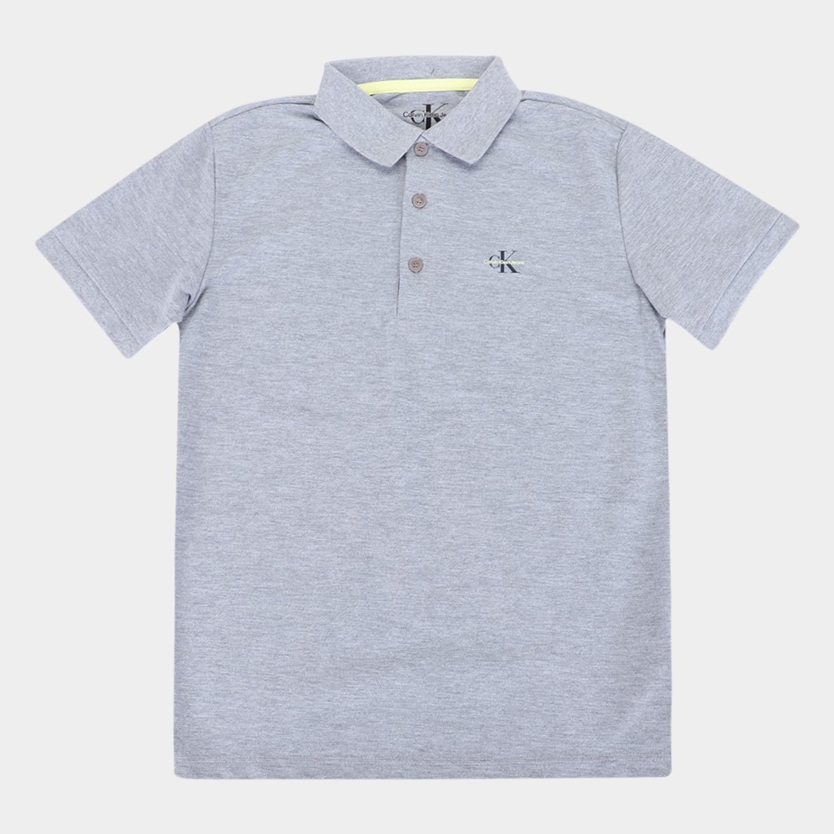 Camisa Polo Infantil Calvin Klein Piquê Masculina