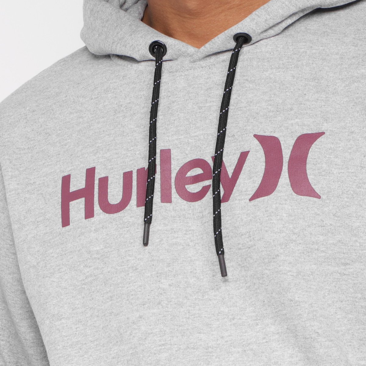 Moletom Hurley O&O Solid Canguru Masculino - Tam: G - 2