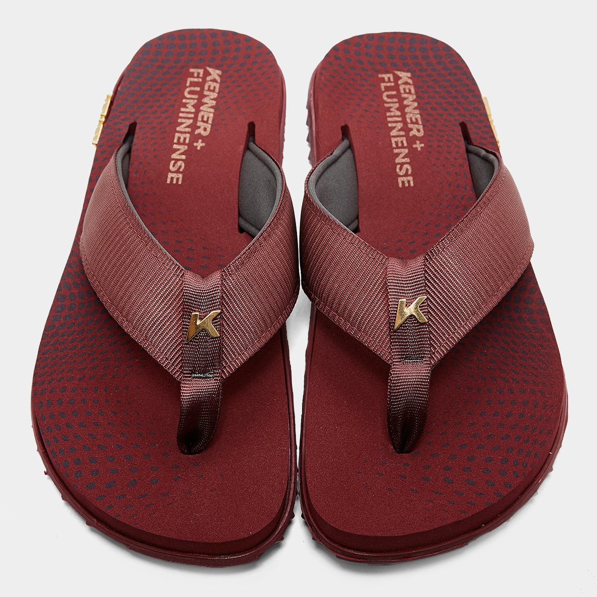 Sandália Kenner Fluminense Kivah Masculina - Tam: 44/45 - 1