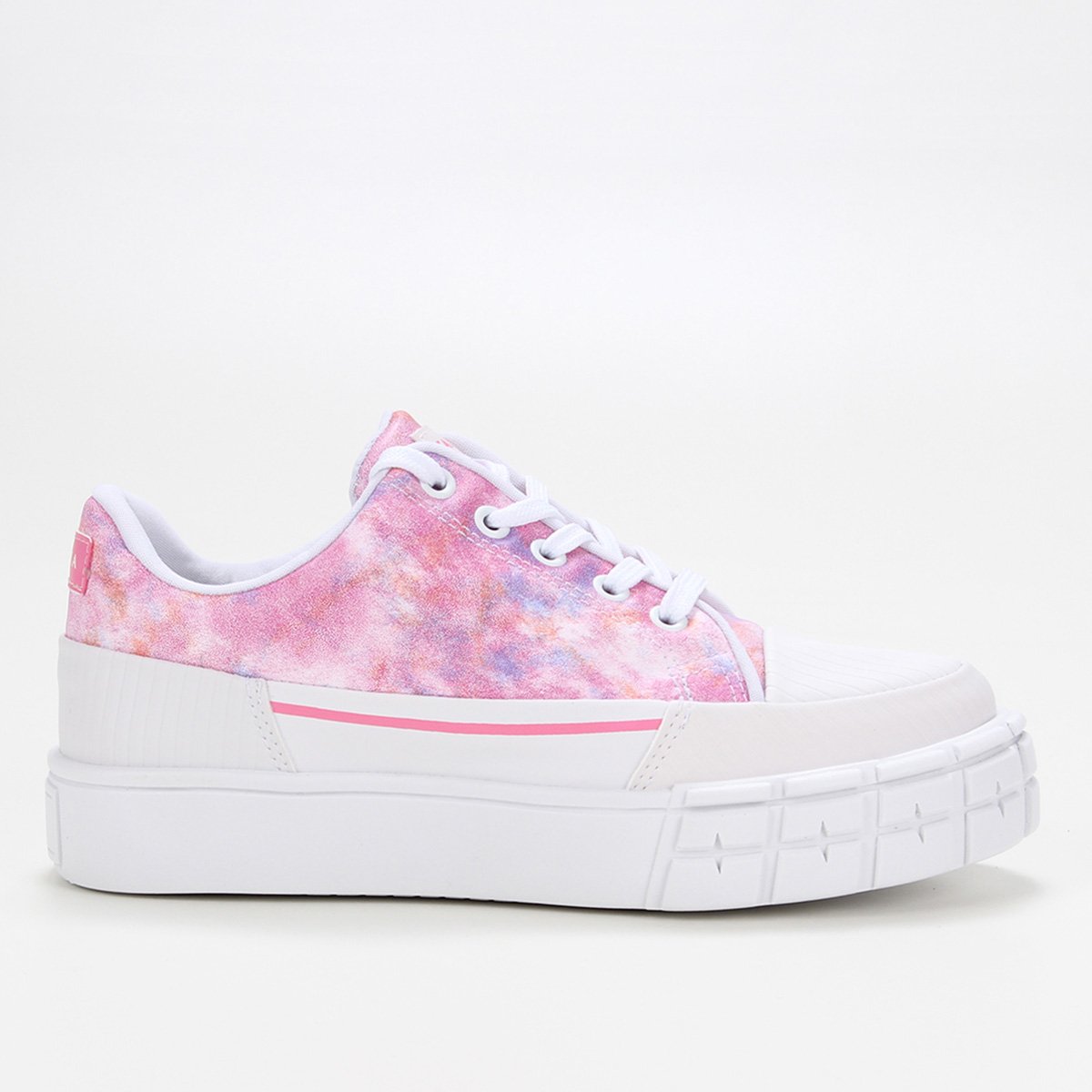 Tênis Tanara Flatform Tie Dye Feminino - Tam: 38 - 1