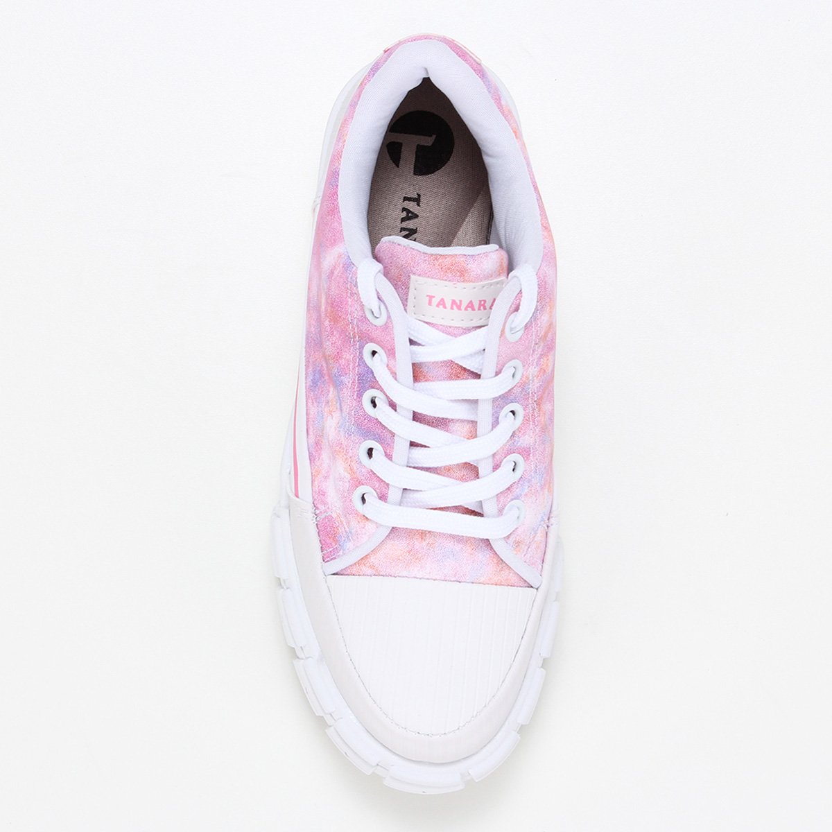 Tênis Tanara Flatform Tie Dye Feminino - Tam: 38 - 2