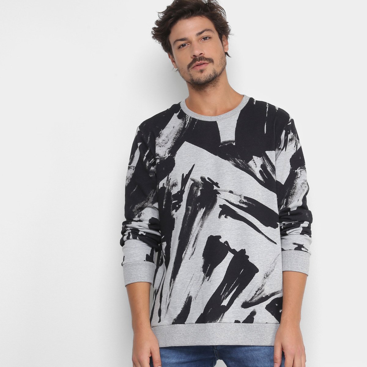 Moletom Forum Fechado Full Print Masculino