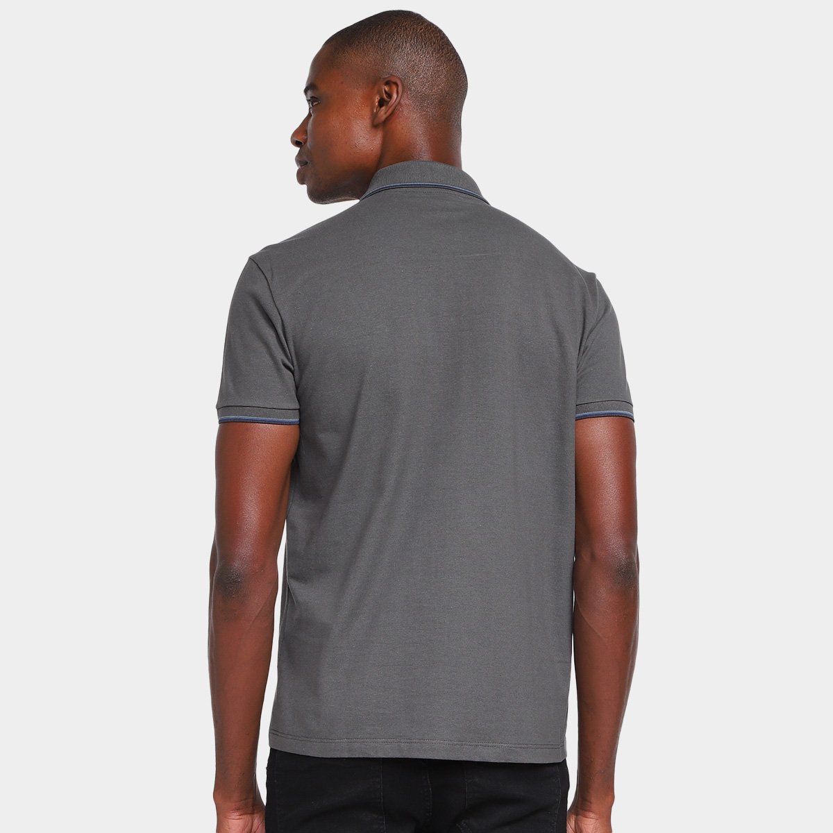 Camisa Polo Ellus Piquet Melange Classic Masculina - Tam: M - 1