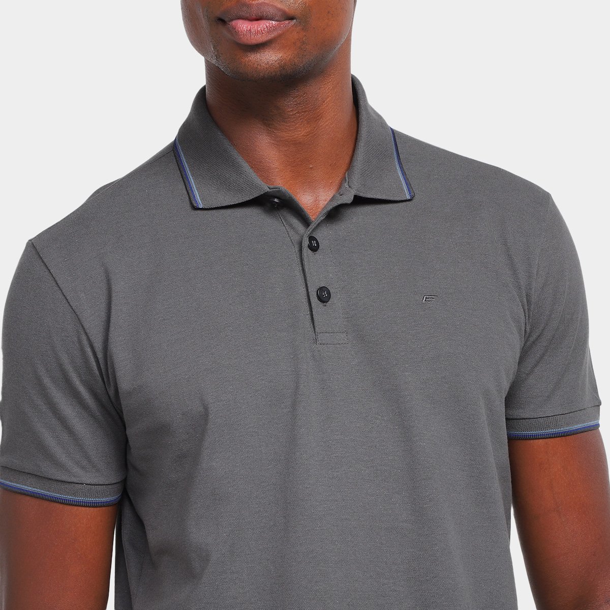 Camisa Polo Ellus Piquet Melange Classic Masculina - Tam: M - 2