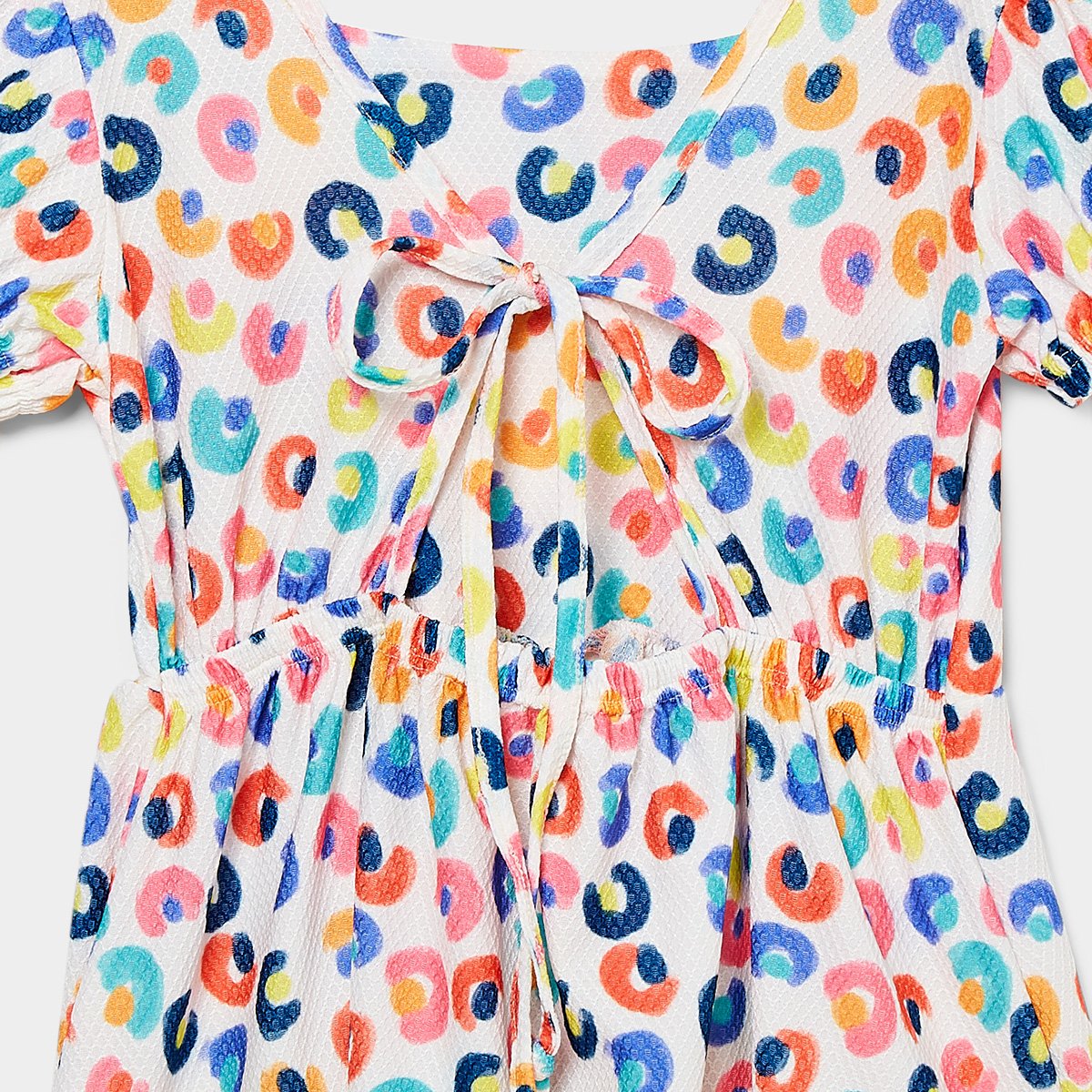 Vestido Infantil Kamylus Estampado - Tam: 6A - 2