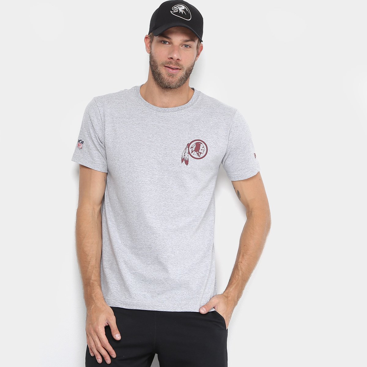 Camiseta NFL Washington Football Team New Era Basic Masculina