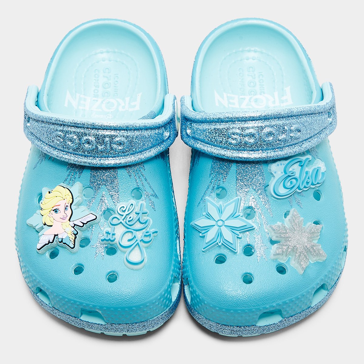 Crocs Infantil Frozen Menina - Tam: 25 - 5
