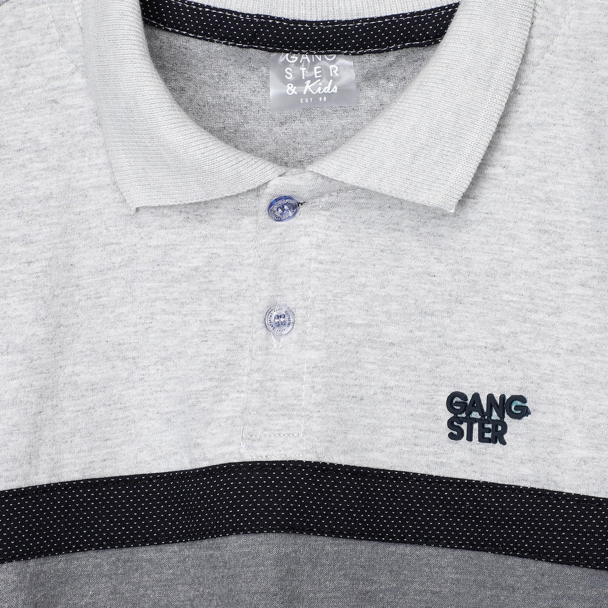 Camisa Polo Infantil Gangster Menino - Tam: 6A - 1