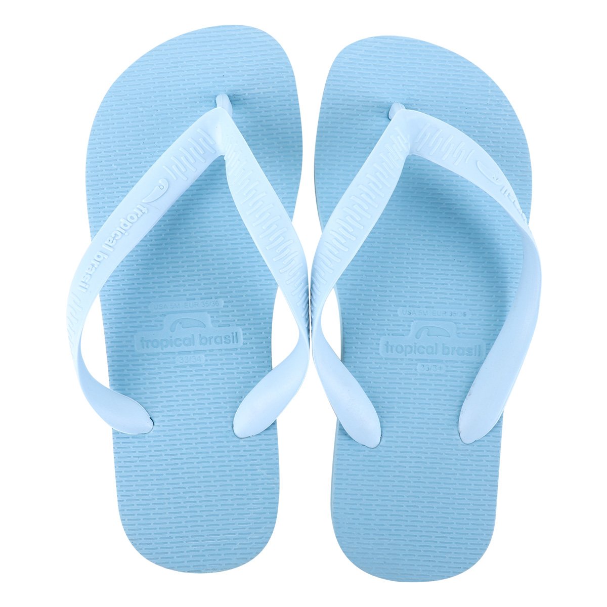 Kit Chinelo Tropical Brasil Casual Unissex - Tam: 39/40 - 2