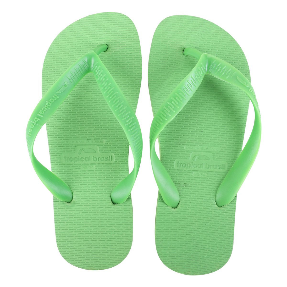 Kit Chinelo Tropical Brasil Casual Unissex - Tam: 39/40 - 3