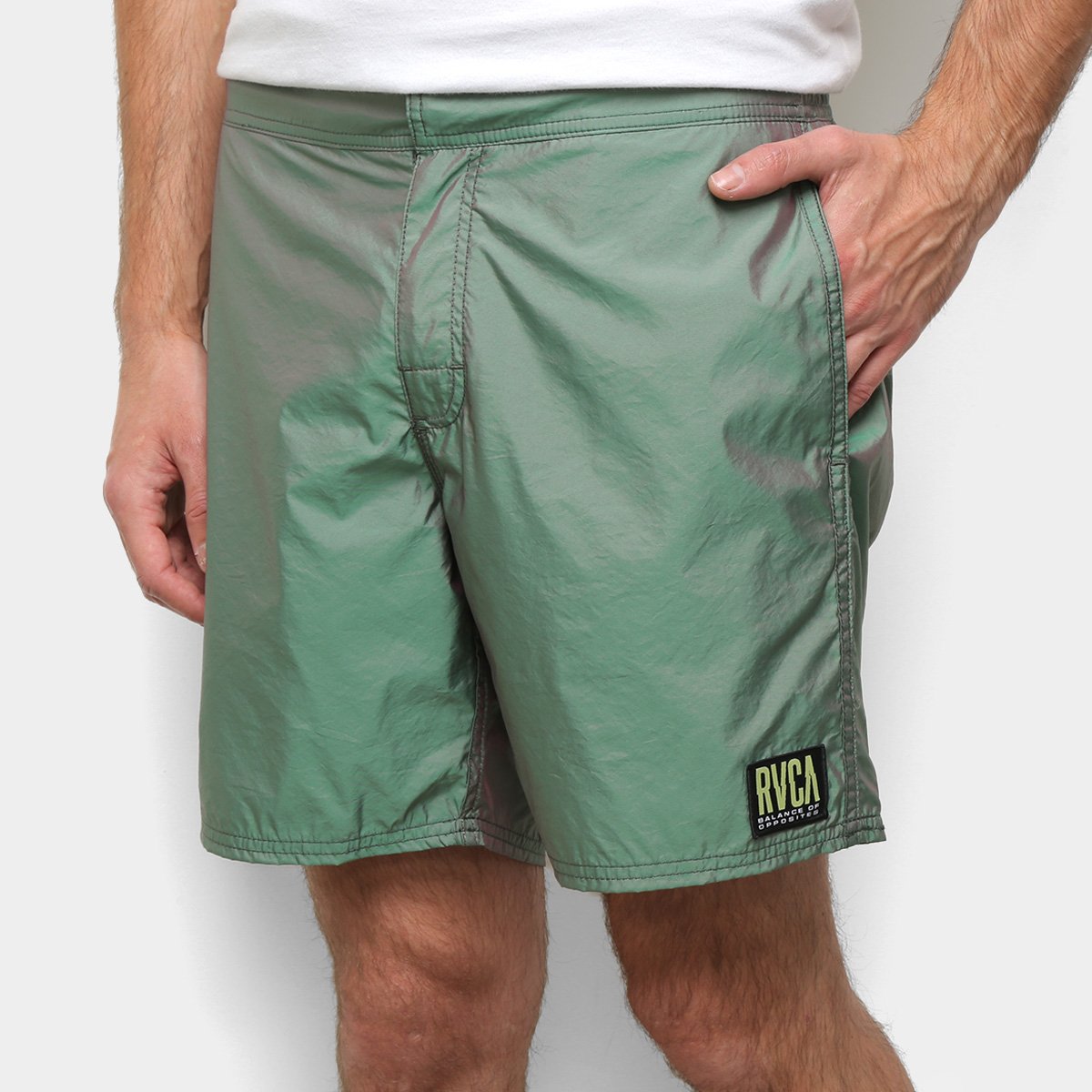 Bermuda RVCA Hazed Elastic Masculina