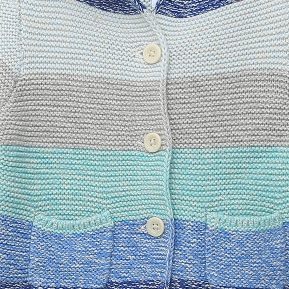 Casaco Bebê GAP Multicolor Capuz Masculino - Tam: 0/3M - 2