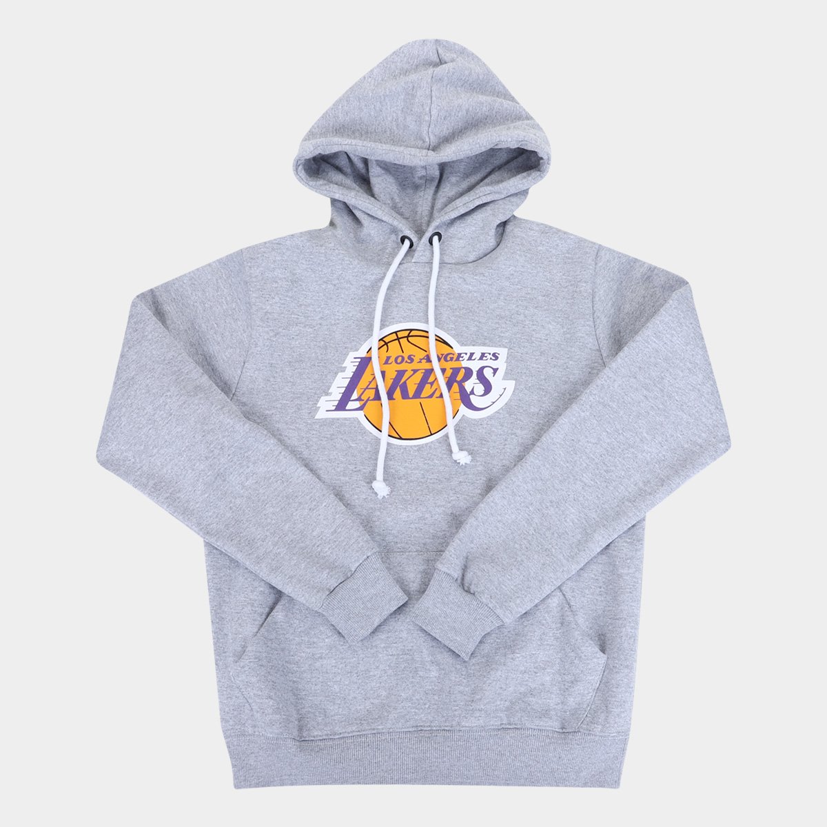Moletom NBA Los Angeles Lakers Juvenil Canguru Masculino