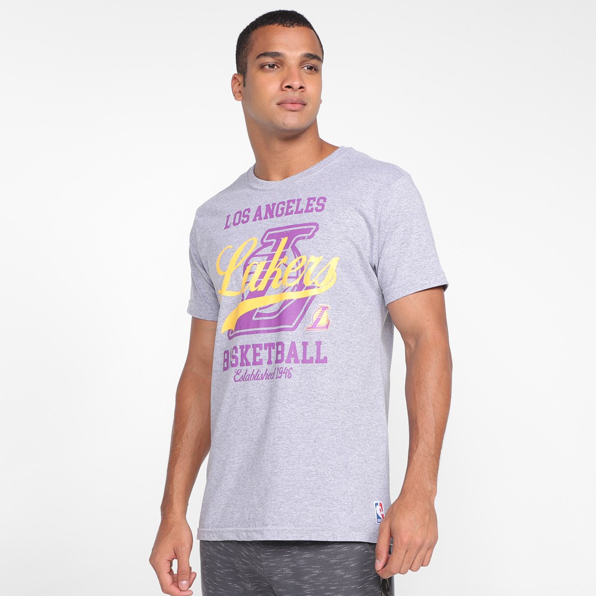Camiseta NBA Los Angeles Lakers Masculina