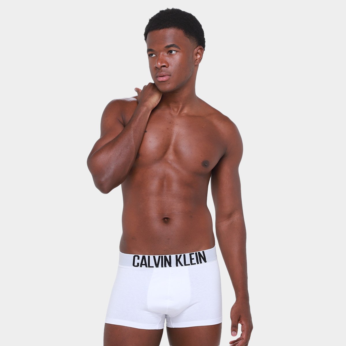 Kit Cueca Calvin Klein Recycled Intense Power Masculina - 3 Peças - Tam: M - 3