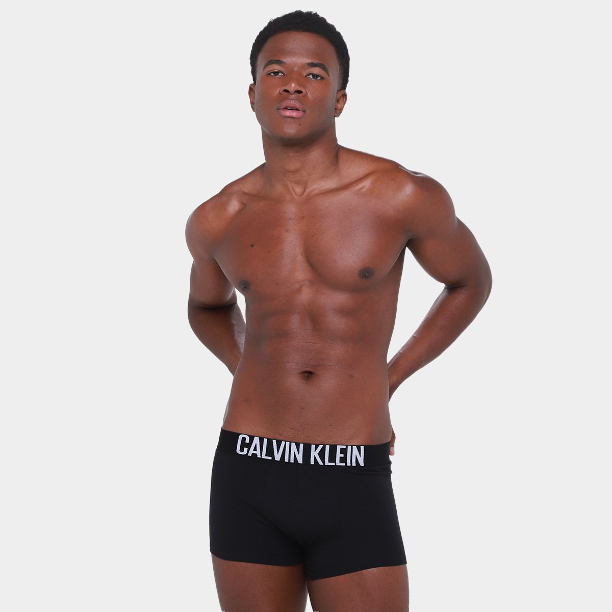 Kit Cueca Calvin Klein Recycled Intense Power Masculina - 3 Peças - Tam: M - 4