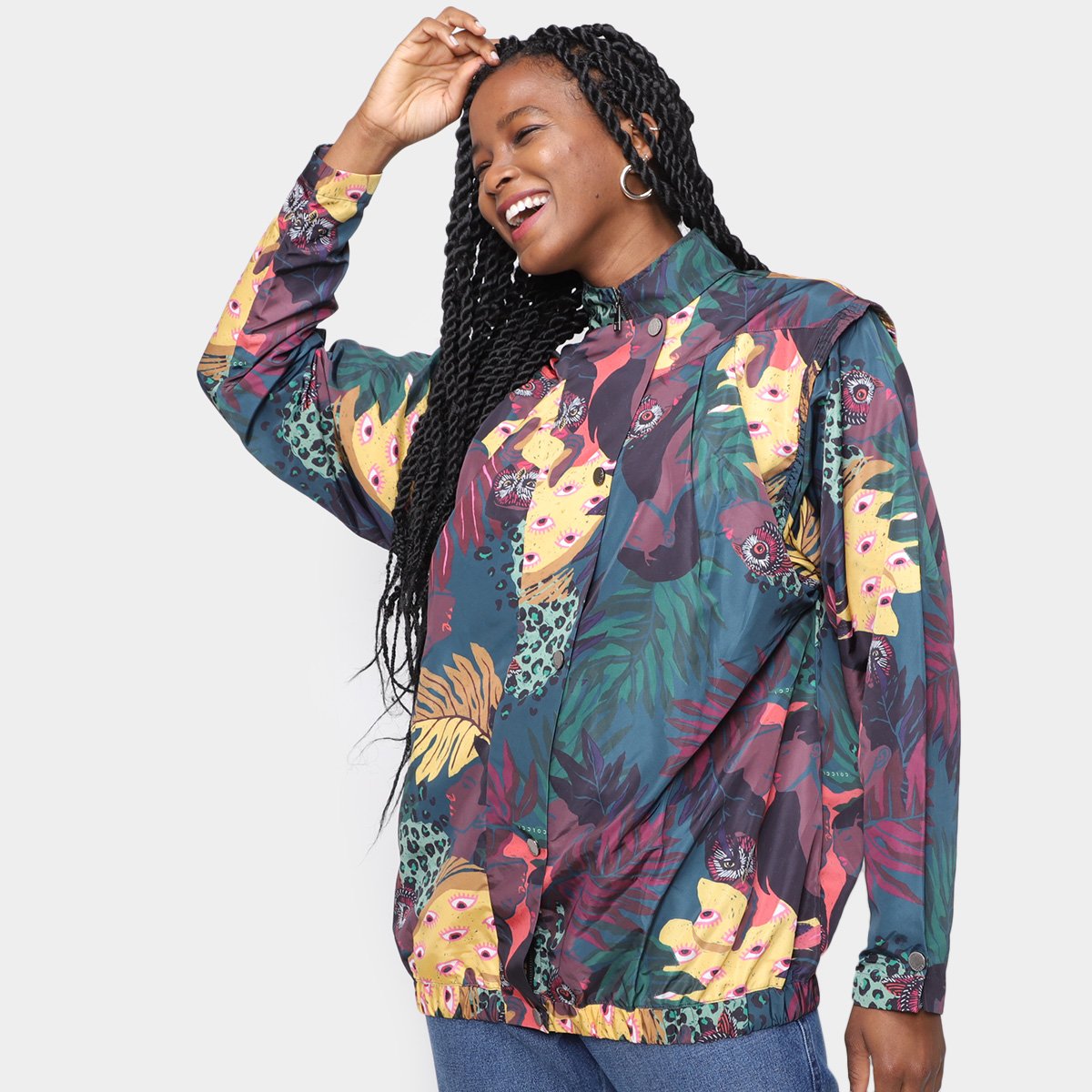 Jaqueta Colcci Confort Estampada Feminina