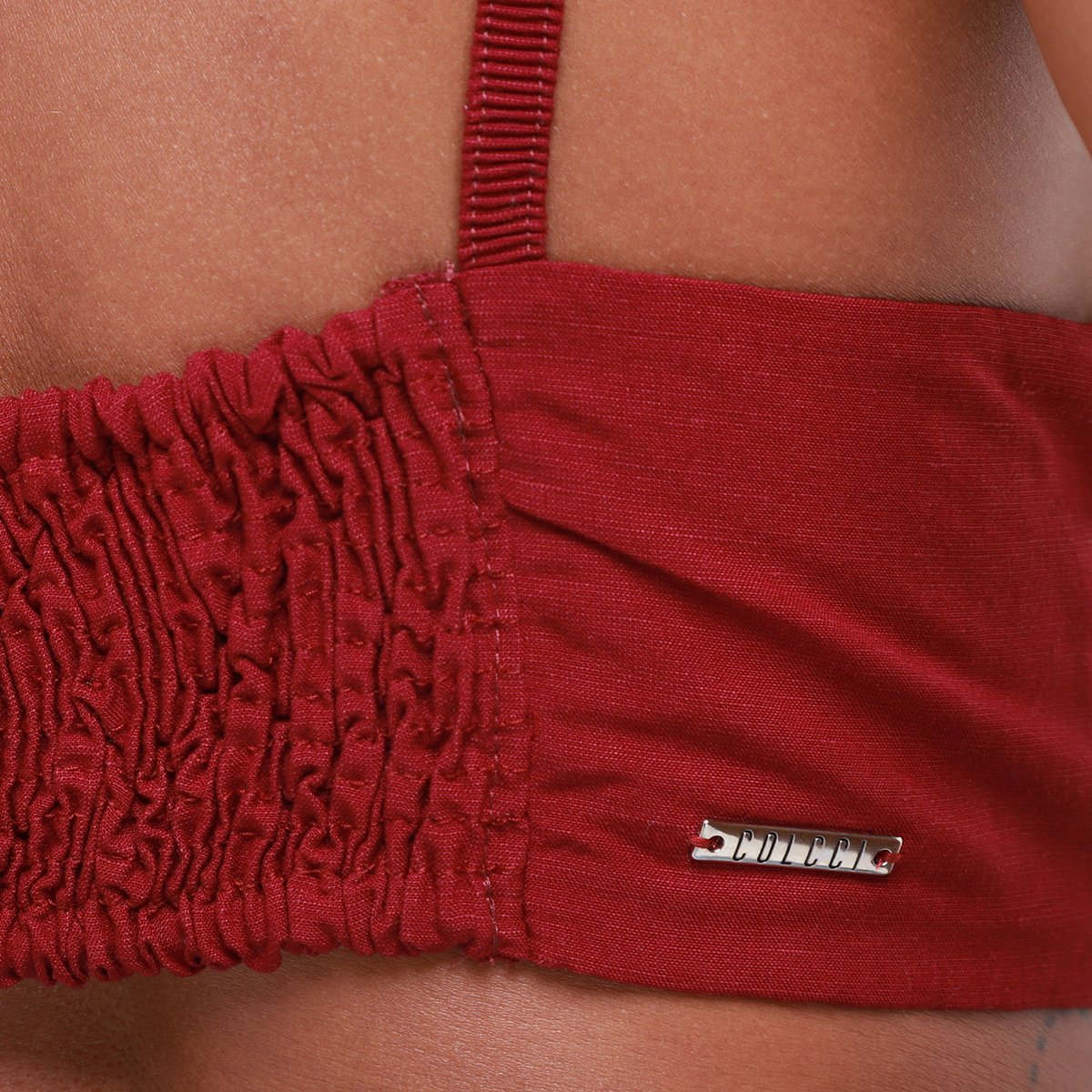 Top Colcci Liso Alças Finas Feminino - Tam: P - 2