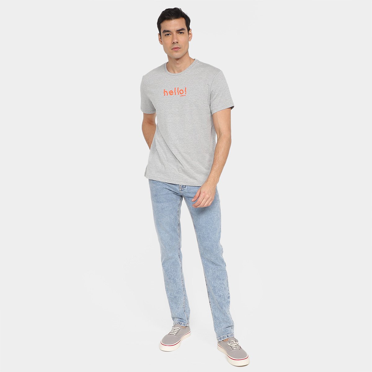 Camiseta Colcci Hello Masculina - Tam: M - 3
