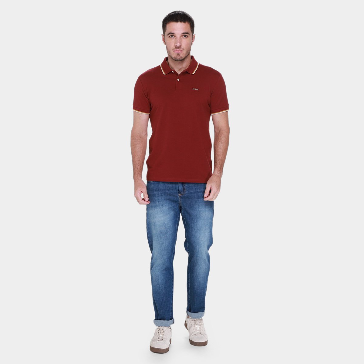 Camisa Polo Colcci Casual Masculina - Tam: M - 3