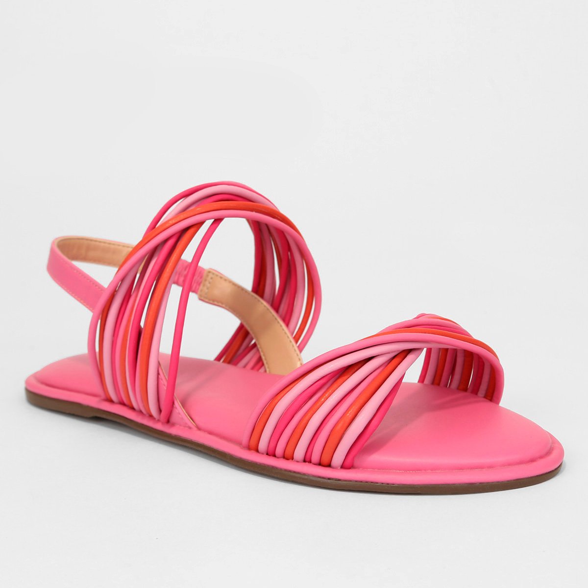 Rasteira Shoestock Color Tiras - Tam: 36 - 3
