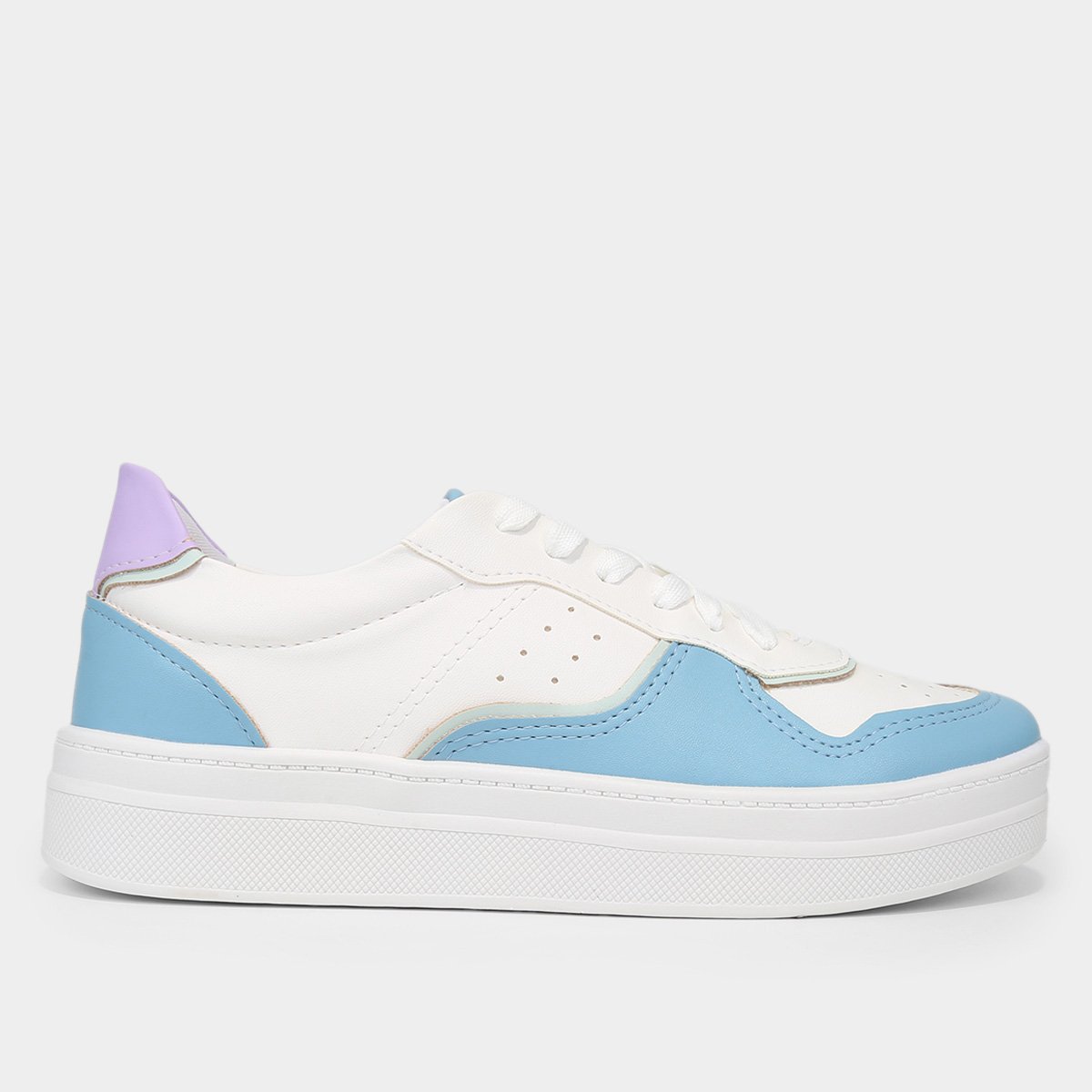 Tênis Somoda Flatform Recortes Feminino