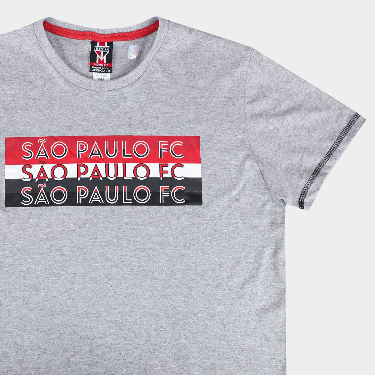 Camiseta São Paulo Braziline Degree Masculina - Tam: P - 4