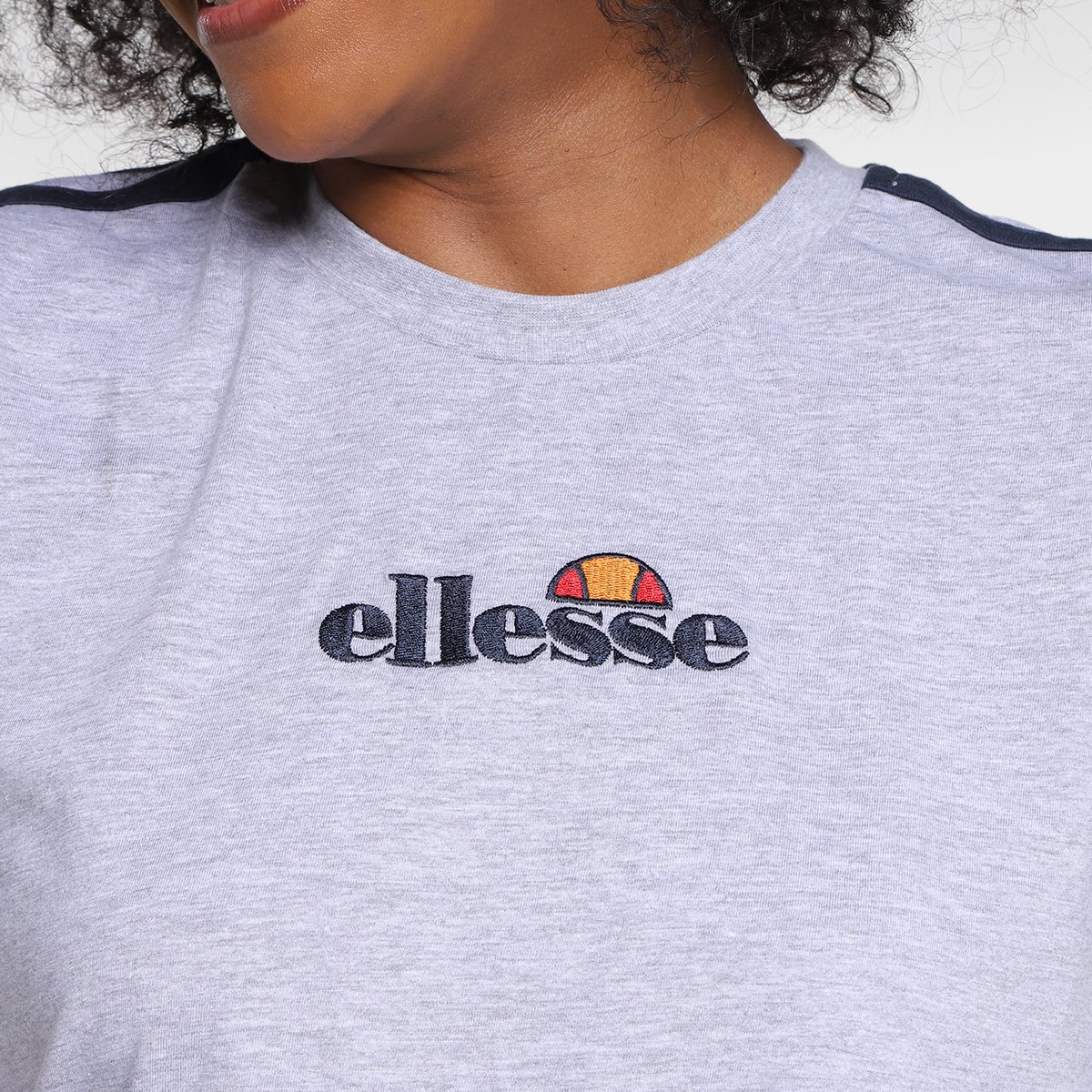 Camiseta Cropped Ellesse Manga Curta Feminina - Tam: P - 2