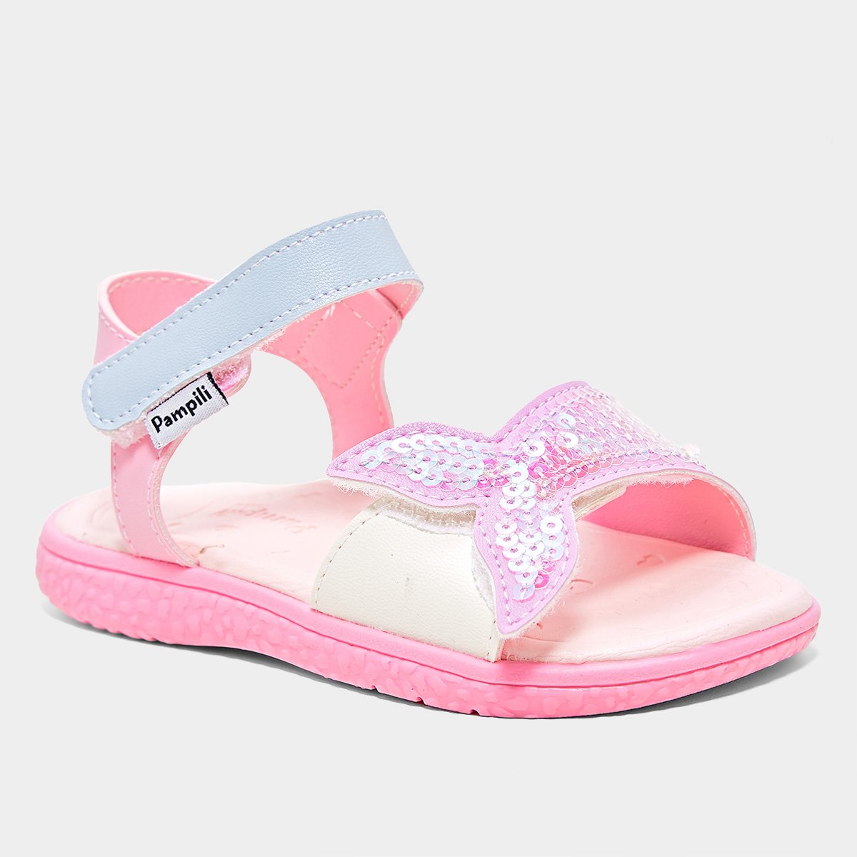 Sandália Infantil Pampili Papete Bia Menina - Tam: 22 - 1